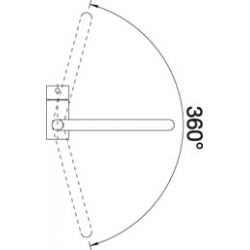 Bateria Blanco FILO stal szlachetna szczotkowana 517178